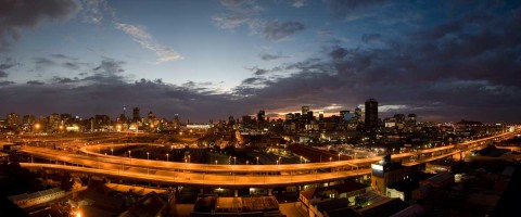Johannesburg at night