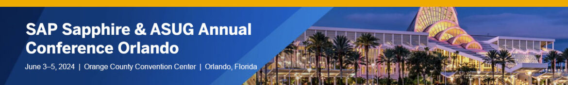 SAP Sapphire and ASUG Annual Conference