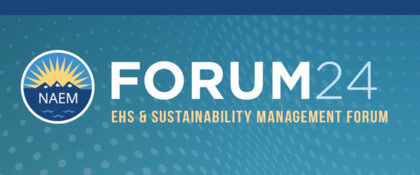 NAEM FORUM24 EHS & Sustainability Management Forum